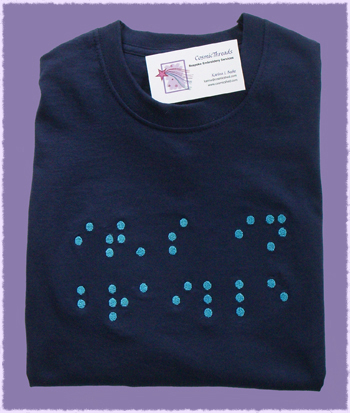 Braille T-shirt