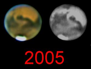 Mars in 2005