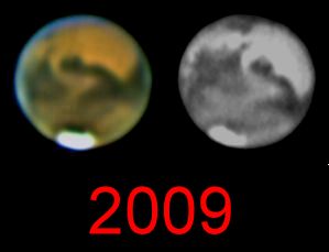 Mars in 2009