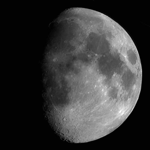 The Moon at 10.7 days