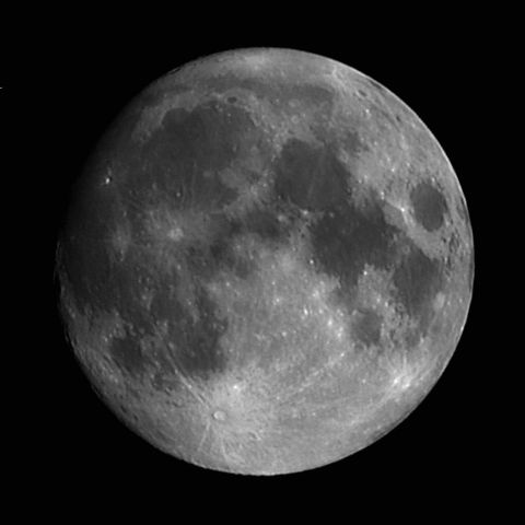 The Moon at 13.6 days