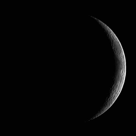 The Moon at 3.4 days