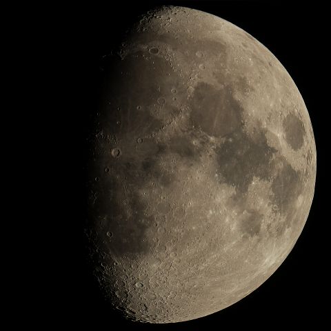 The Moon at 9.6 days