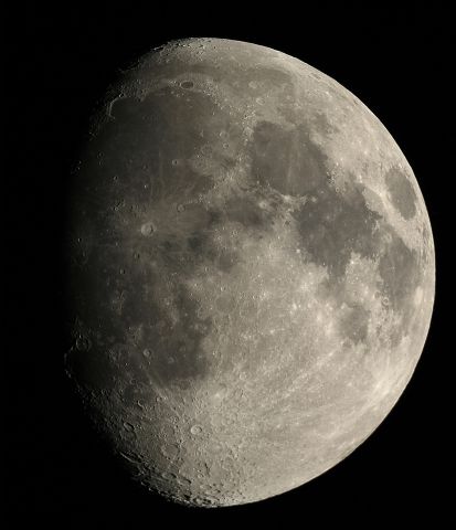 The Moon at 10.5 days