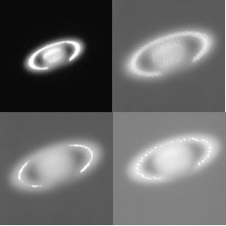 Saturn in the IR 031012 03:50 UT