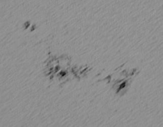 Sunspot 10767 on 050527