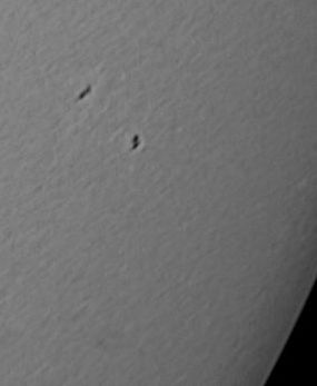 Sunspot 10768 on 050527