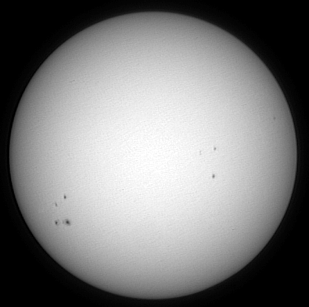 The Sun in August 2003