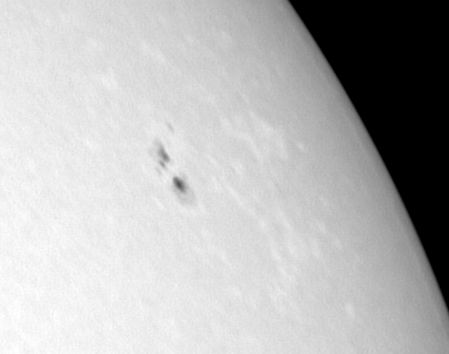 Sunspot 10792 on 050808