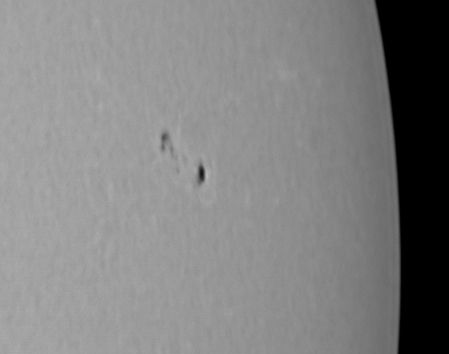 Sunspot 10796 on 050808